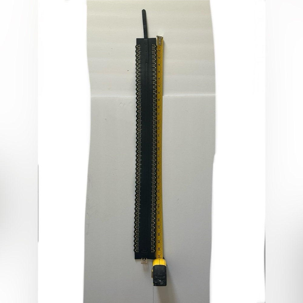 Black & Gold Studded Chain Waist Belt | Adjustable Dress Belt | Never Worn - Picture 8 of 12